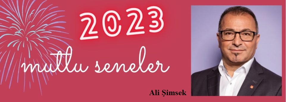 SPD Milletvekili Ali Şimsek’ten yeni yıl mesajı