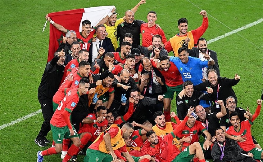 Portekiz’i 1-0 mağlup eden Fas yarı finalde