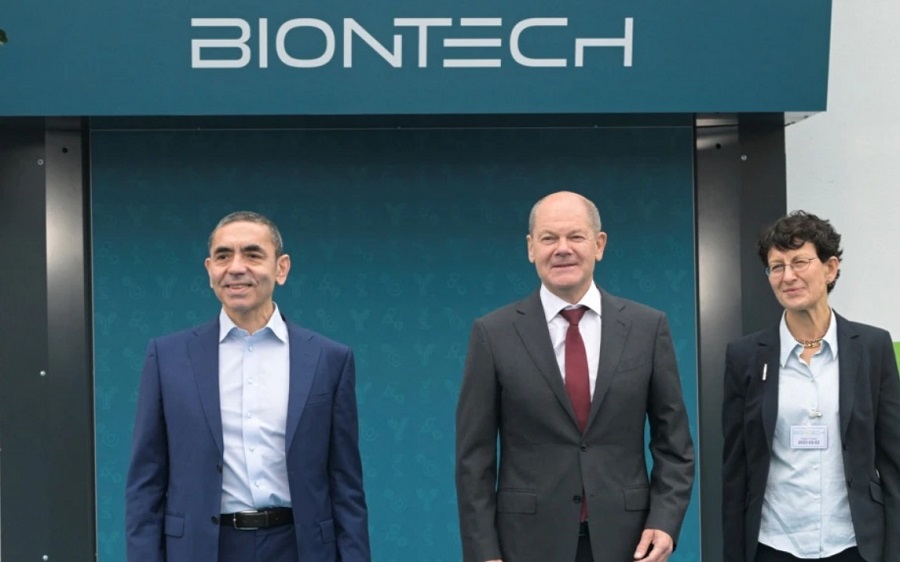 Başbakan Scholz BioNTech’in yeni tesisini ziyaret etti