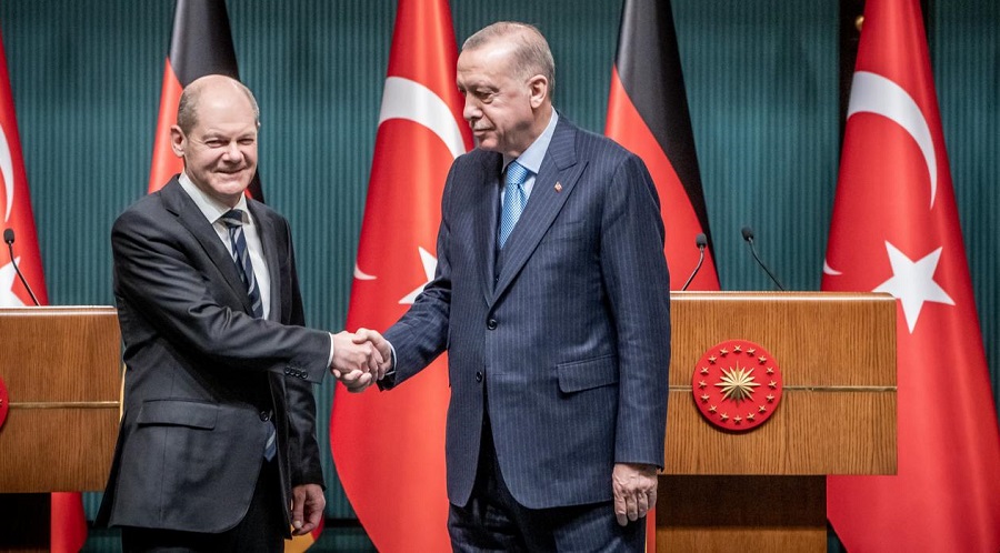 Scholz, Erdoğan’ı Berlin’e davet etti