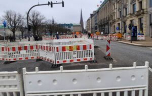 Hamburg’da yeni yol çalışmaları başlıyor: Önemli yollar trafiğe kapanıyor