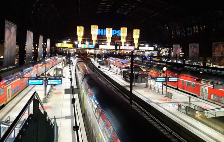 Deutsche Bahn, Hamburg Merkez İstasyonunu Avrupa Futbol Şampiyonası için hazırlıyor
