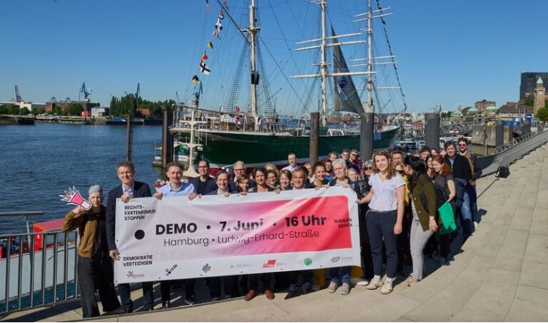 On binlerce kişi bekleniyor: Cuma günü Hamburg’da aşırı sağcılığa karşı gösteri