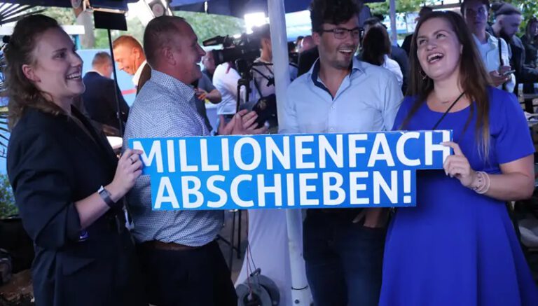 AfD’den seçim zaferi kutlaması: “Herkesi sınır dışı edeceğiz”