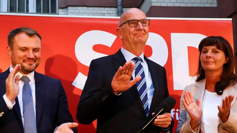 Brandenburg’ta Sosyal Demokratlar kıl payı kazandı