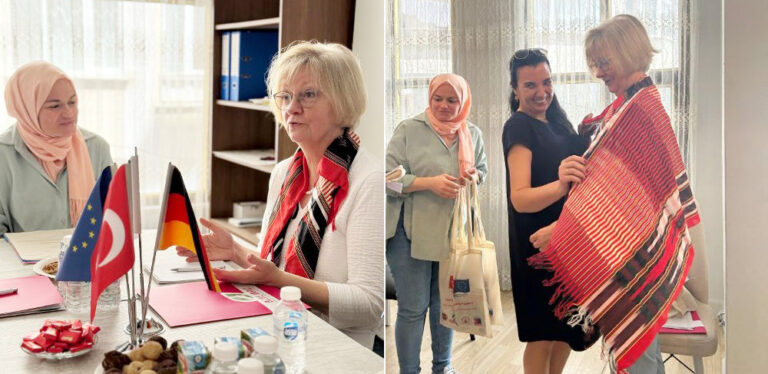 Alman Büyükelçi Sorg, Kadın Hakları İçin ‘Biz de Varız’ Derneği ile Buluştu