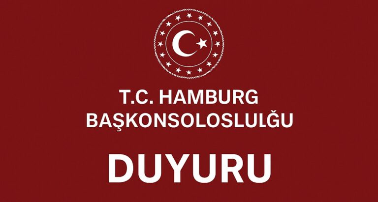 Hamburg Başkonsolosluğu Başvuruların Durdurulduğunu Açıkladı