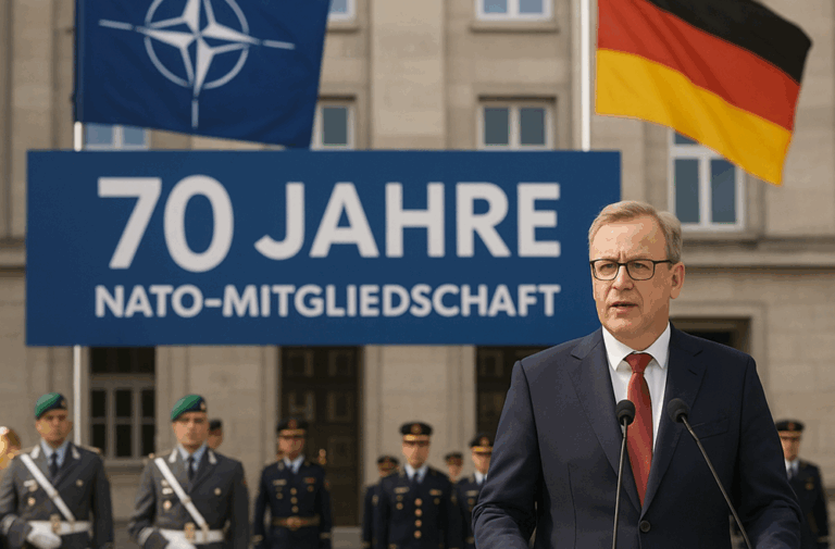 Berlin’de Anlamlı Tören: Almanya, NATO Üyeliğinde 70. Yılını Kutladı