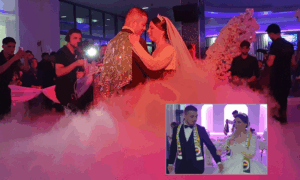 Harburg’daki Muhteşem Düğünde Fenerbahçeli Geline İmzalı Forma Sürprizi!