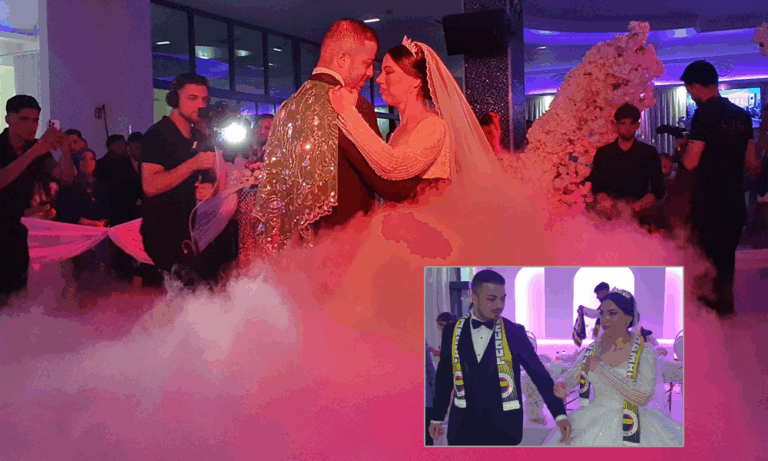 Harburg’daki Muhteşem Düğünde Fenerbahçeli Geline İmzalı Forma Sürprizi!