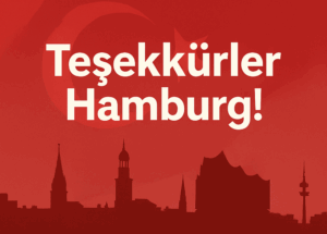 Teşekkürler Hamburg