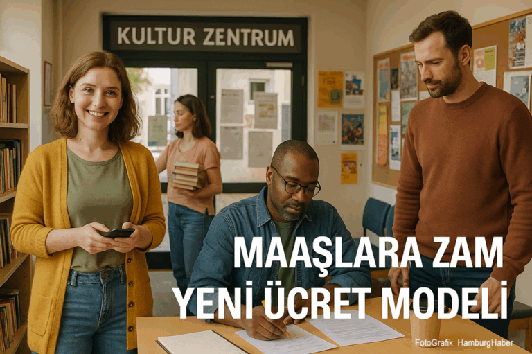 Hamburg’dan Almanya’ya Örnek Olacak Model: Kültür Merkezlerinde Maaşlara Zam