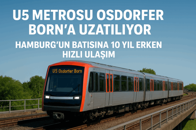 U5 Hattı Osdorfer Born’a Uzatılıyor