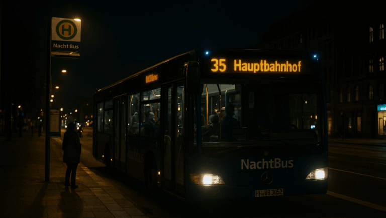 Hamburg Gece Otobüsü Ağı Yenileniyor: SPD ve Yeşiller’den Düzenleme