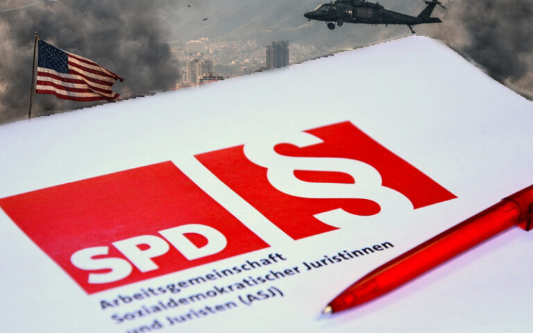 ASJ’den Alman Hükümeti ve AB’ye Çağrı: Venezuela’ya Müdahale Hukuk İhlali