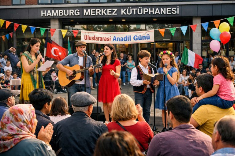 Hamburg’da Uluslararası Anadil Günü Kutlaması: Dillerimiz Sahneye Çıkıyor