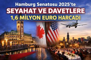 Hamburg Senatosu 2025’te seyahatler ve davetler için milyonlar harcadı
