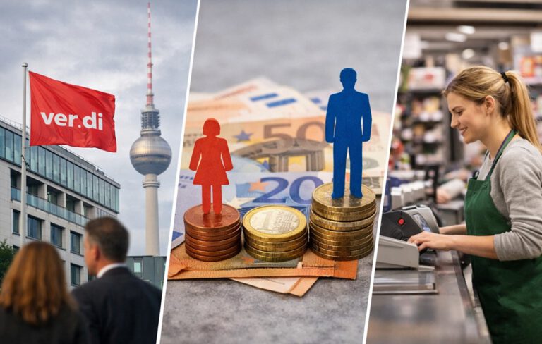 Ver.di uyardı: Bu Skandal! Almanya’da Kadınlar Hala Erkeklerden Daha Az Kazanıyor