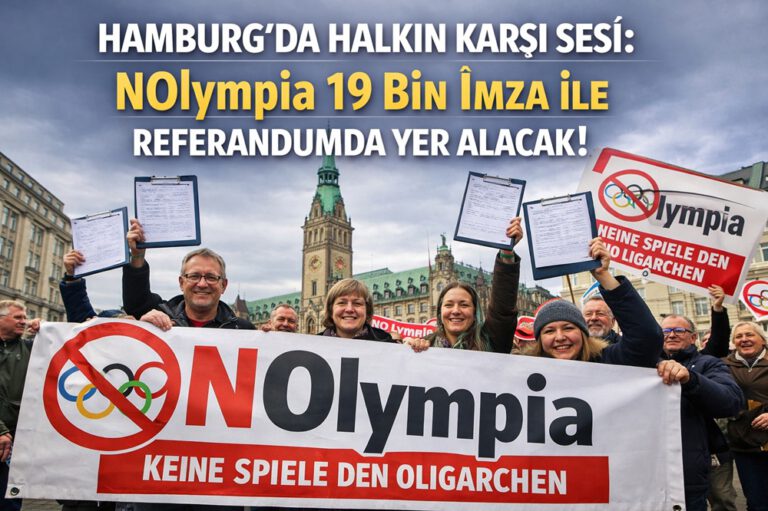 Hamburg Olimpiyat Referandumu Öncesi NOlympia’ya Güçlü Destek: 19 Bin İmza Kabul Edildi