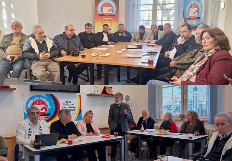 Hamburg Türk Basın Birliği’nde Ahmet Durmuş Güven Tazeledi