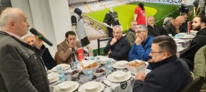 Kuzey Almanya Hamburg Beşiktaşlılar Derneği yeni lokalinde iftar verdi