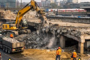 Berlinertor Yıkımı Devam Ediyor: Mart Ayında Yollar Tamamen Kapanacak