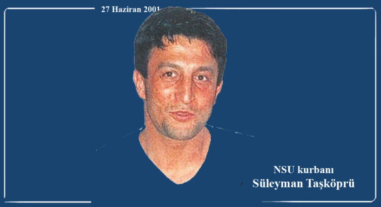 Hamburg’da NSU kurbanı Süleyman Taşköprü’nün 25. yıl resmî anma töreni düzenlenecek