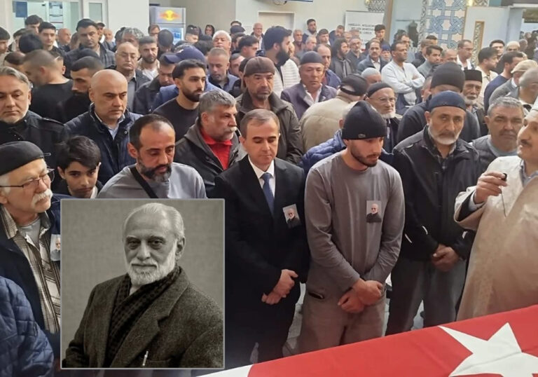 Kıbrıs Gazisi Ahmet Çetin Lübeck’te Son Yolculuğuna Uğurlandı