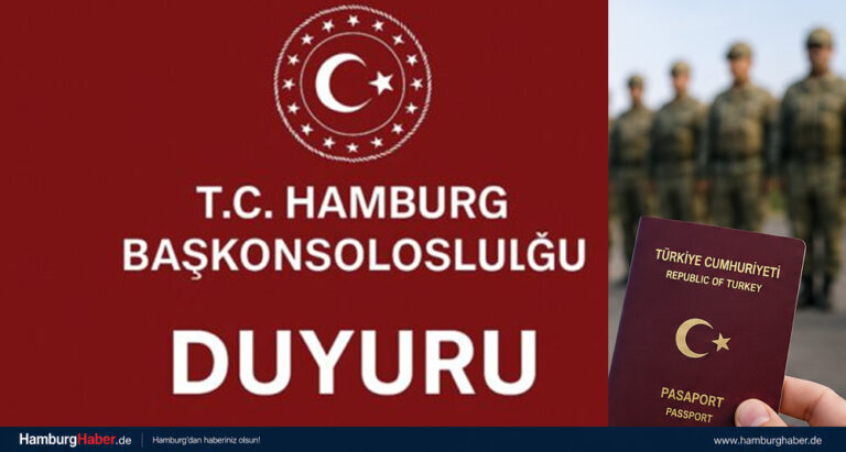 Hamburg Başkonsolosluğu: Dövizle Askerlik Başvuruları 1 Temmuz’dan İtibaren Kabul Edilmeyecek