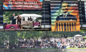 Hamburg’da 19 Mayıs coşkusu: ‘Atatürk Yoksa Türkiye Yok’ pankartı damga vurdu