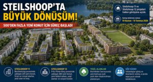 Hamburg – Steilshoop’ta yüzlerce yeni konut ve yeşil alan için halk süreci başladı