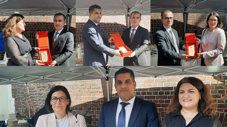 Hamburg Başkonsolosluğu’nda Üç Diplomata Veda Töreni