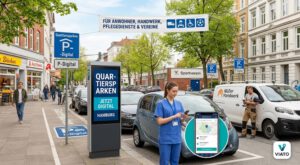 Hamburg’da otoparkta yeni dönem: Mahallede çalışanlara da öncelikli park hakkı