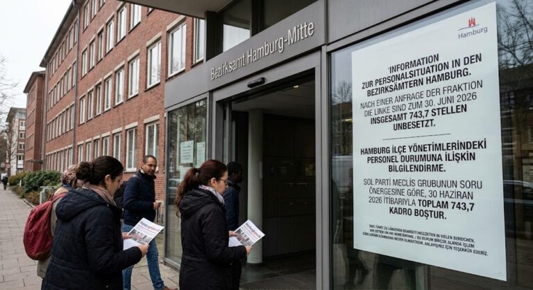 Hamburg’da ilçe yönetimlerinde personel krizi