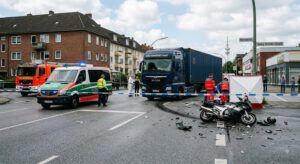 Wilhelmsburg’de ağır kaza: Motosiklet sürücüsü hayatını kaybetti