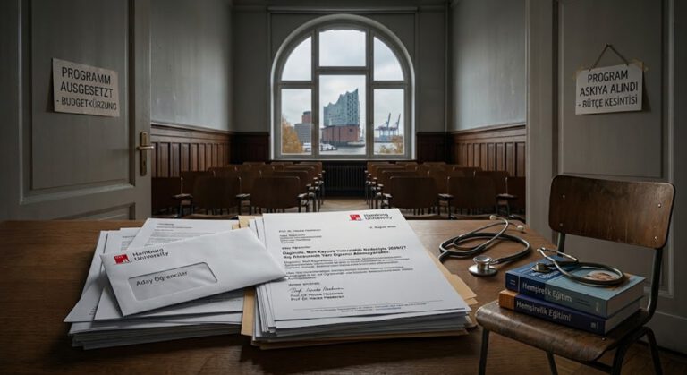 Hamburg’da Hemşirelik Yüksek Lisansına Bütçe Engeli: Yeni Öğrenci Alımı Durduruldu
