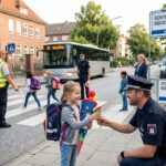 Hamburg’da okul yollarında sıkı denetim: 19 bin çocuk ilk kez trafiğe çıkacak