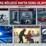 Harburg bölgesinde hafta sonu: Hırsızlık, saldırı ve trafik kazası