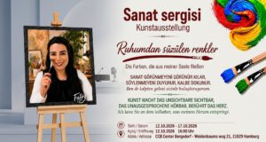“Ruhumdan Süzülen Renkler” Hamburg’da Sanatseverlerle Buluşuyor