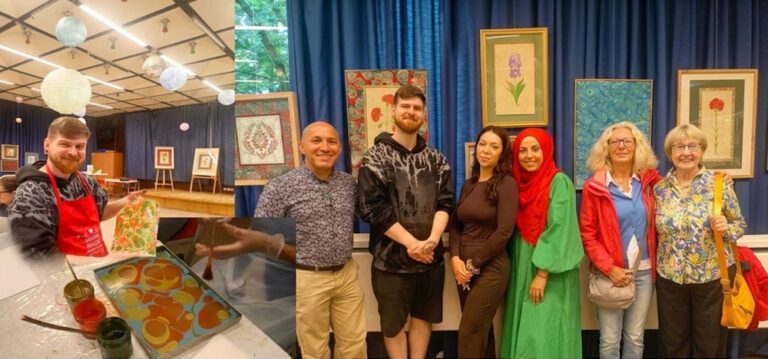 Hamburg’da Ebru Rüzgârı: Sanat Kültürleri Buluşturdu