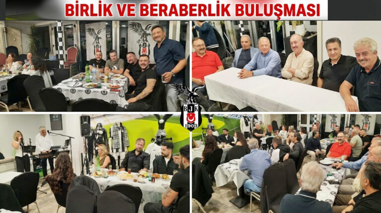Hamburg’da Beşiktaş dayanışması: Taraftarlar bu kez Hatay’daki çocuklar için buluştu