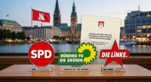 Hamburg’da SPD, Yeşiller ve Sol Parti’den kritik hamle: AfD için 1500 sayfalık rapor masada!