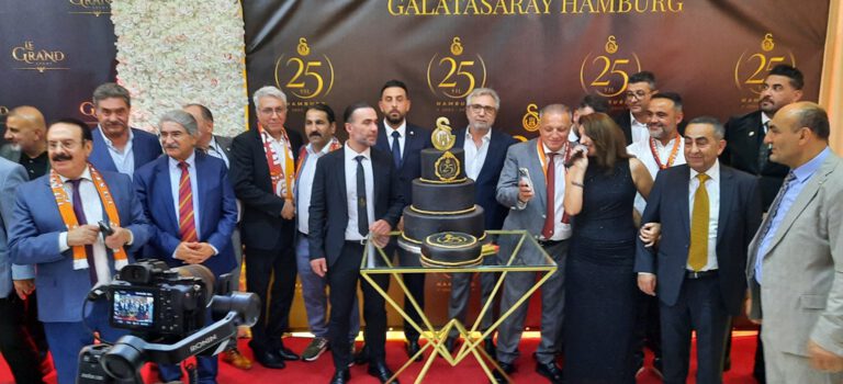 Galatasaray Hamburg’un 25. Yılı Coşkuyla Kutlandı