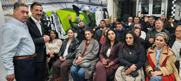 Bülent Uslu Hamburg’da Beşiktaşlılarla buluştu: “Birlikte daha güçlüyüz”
